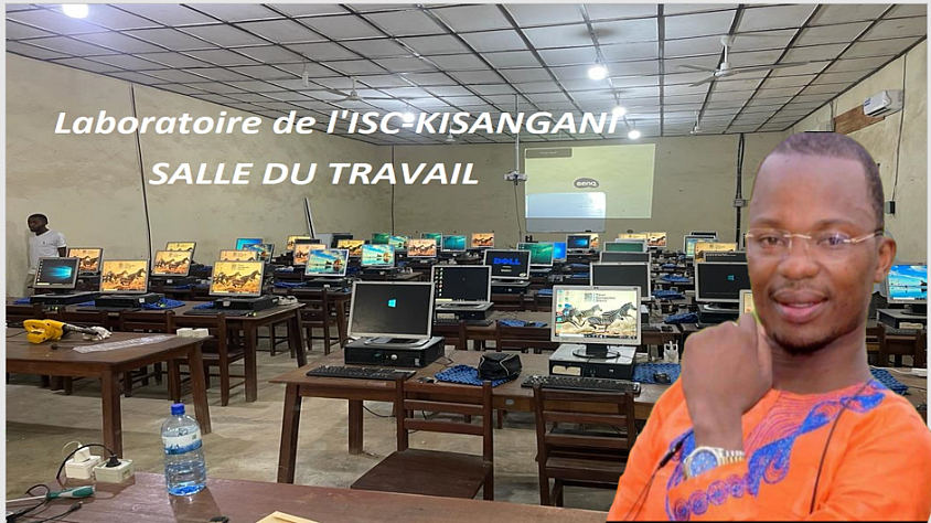Souvenirs du laboratoire informatique 1 de l'isc Kisangani